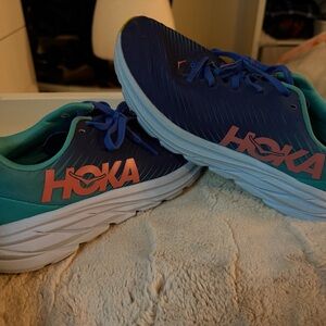 Hoka Sneakers in Blue and Teal